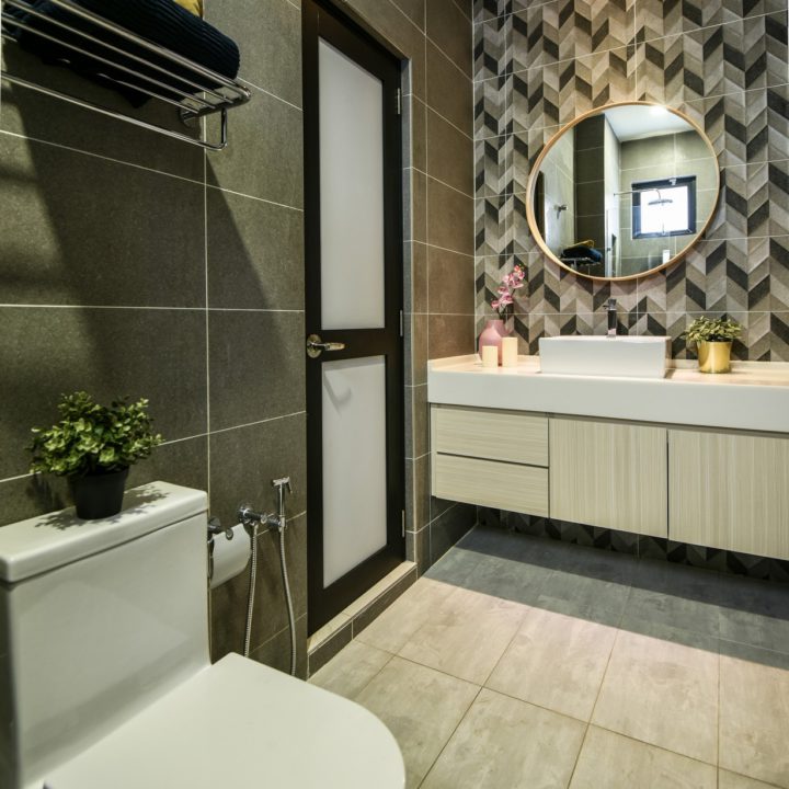 modern design bathroom tiles