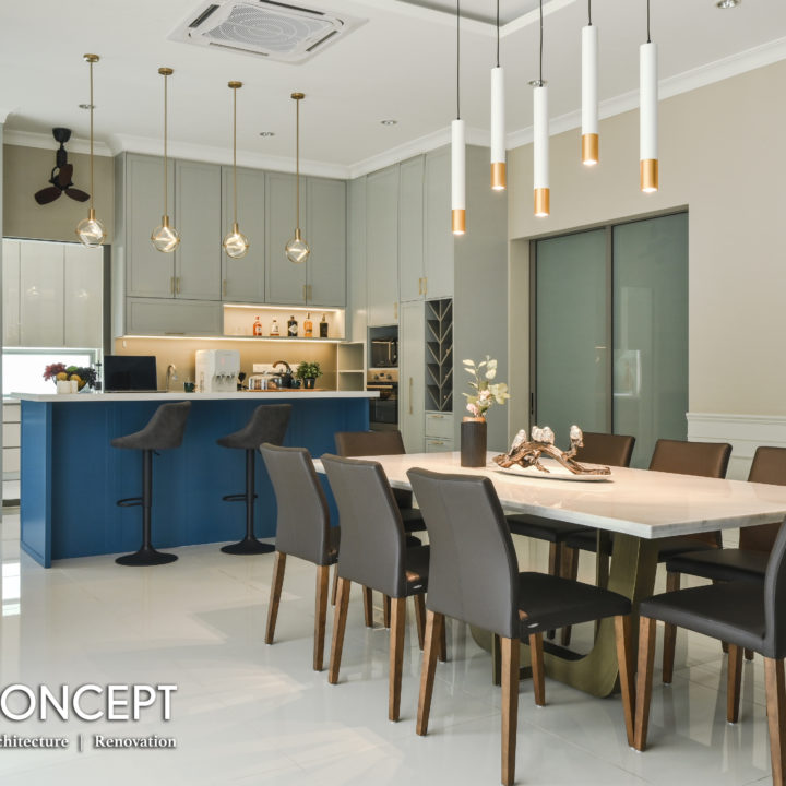 dining kitchen interior design