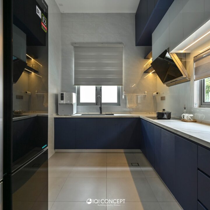 modern light luxury wet kitchen