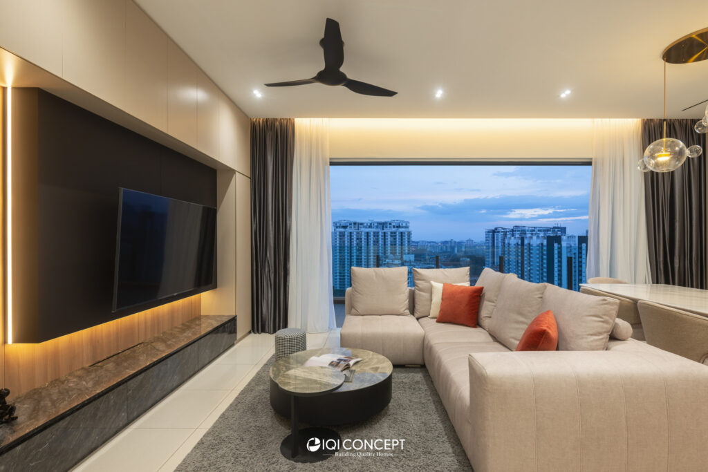 tv living area