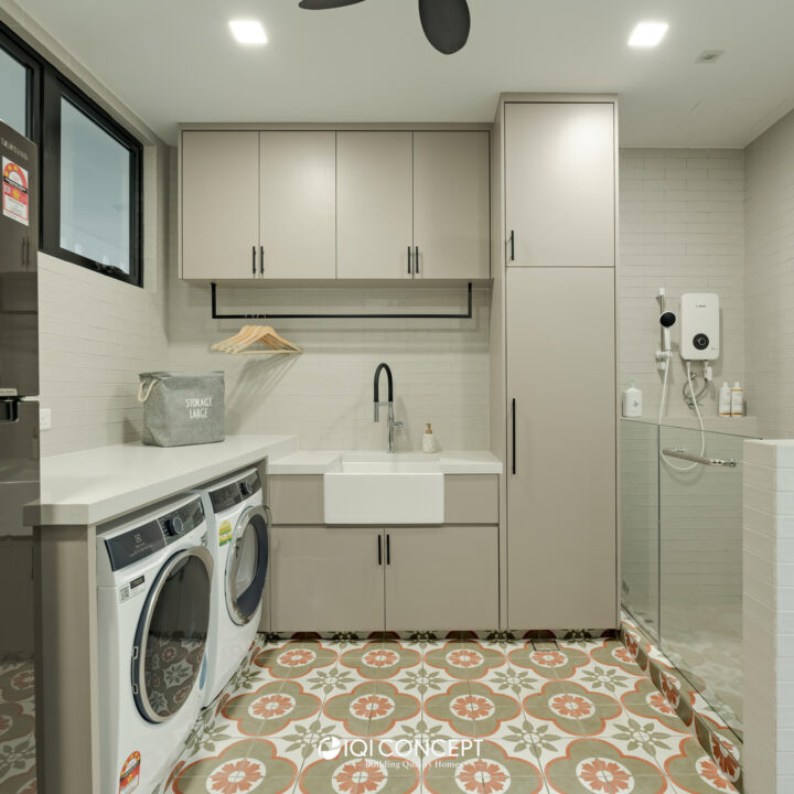 laundry area