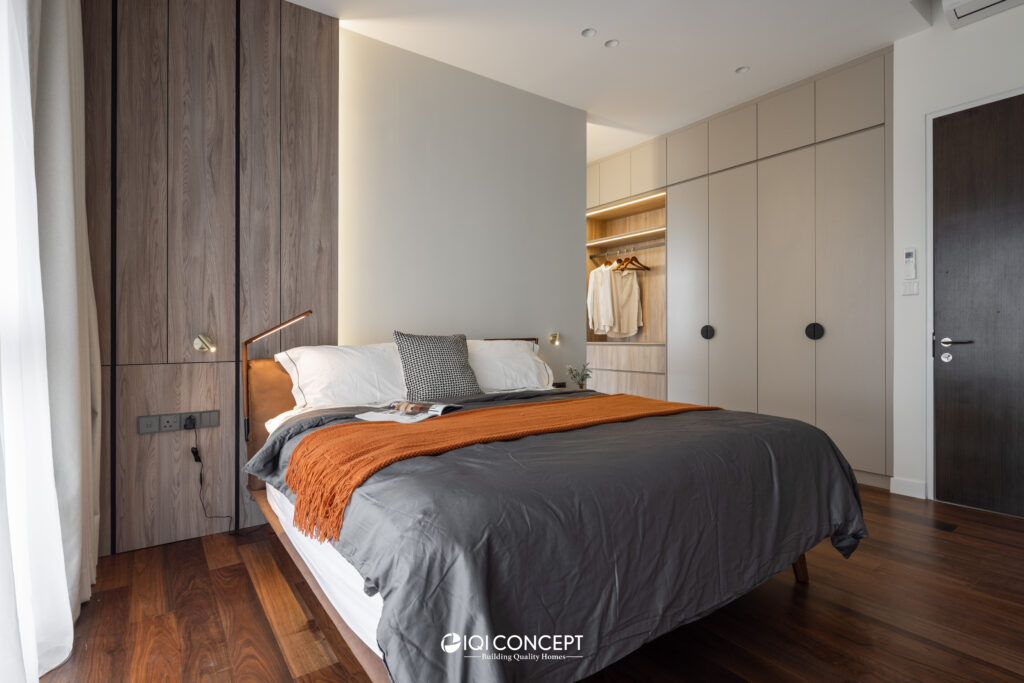 Modern contemporary bedroom