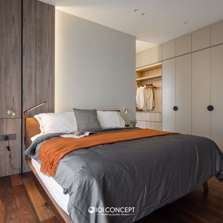 Modern contemporary bedroom