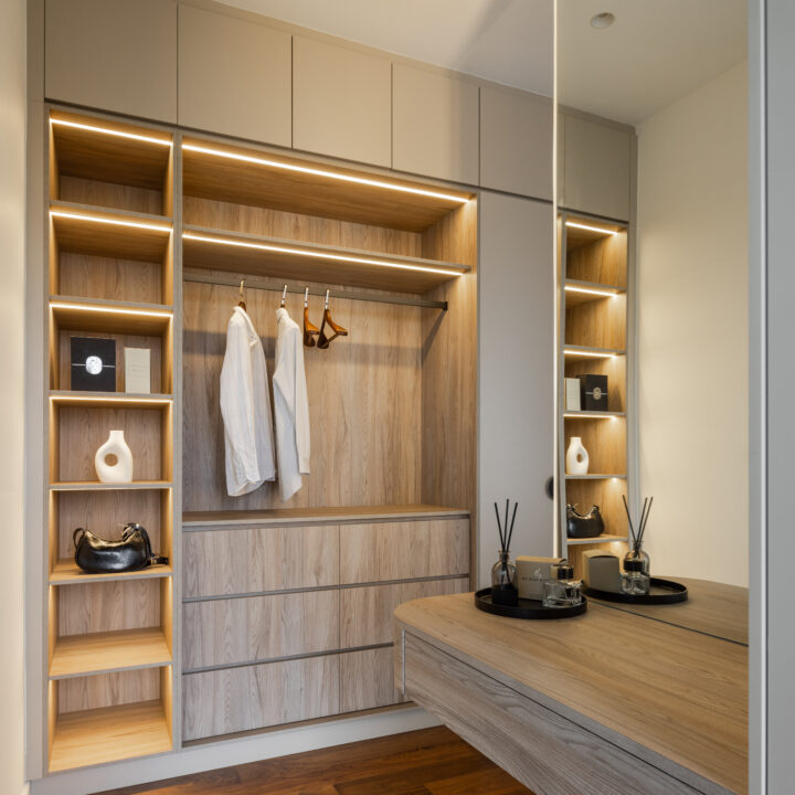 Modern contemporary wardrobe